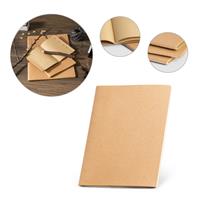 Caderno A4 com capa em cartão (250 g/m²) com folhas lisas reciclada