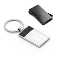 Chaveiro Personalizado em Metal Premium com Caixa Presente – Brinde Corporativo Elegante