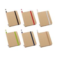 Caderno A7 com folhas lisas
