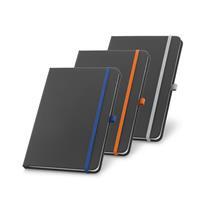 Caderno Personalizado A6 de Bolso Capa Dura Sintética com Elástico e Porta Caneta – Brinde Corporativo